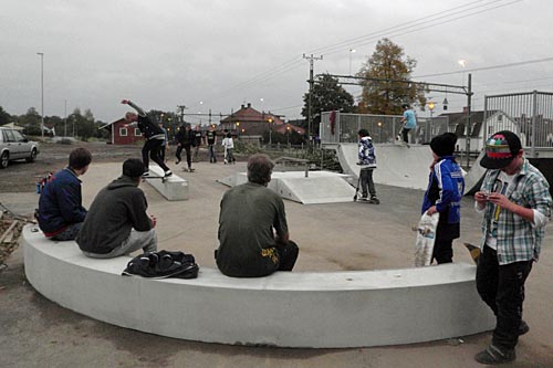 Skateboardrampen  i Tyringe