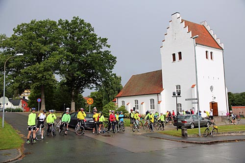 Kyrkrundan på cykel i Tyringe