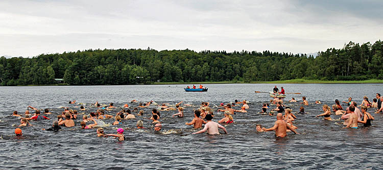 Humlesjö Triathlon, foto Bert Wilnerzon, arkivbild