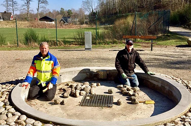 Foto Lena Brostedt,Springvattnet i Tyringe