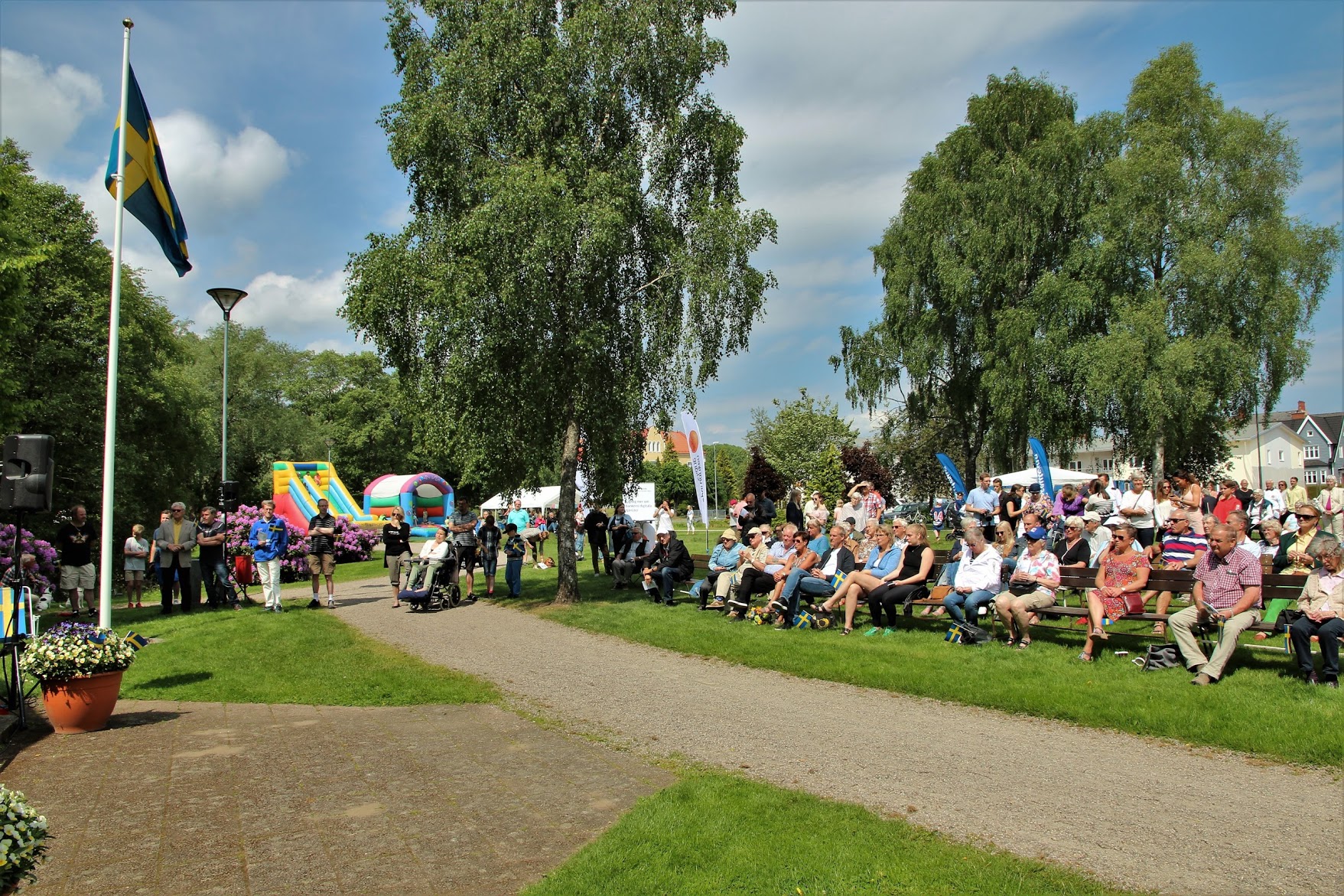 Nationaldagen i Tyringe - Arkiv foto Bert Wilnerzon